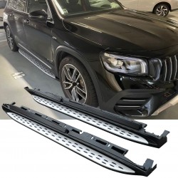 Πλαϊνά σκαλοπάτια AMG look για Mercedes-Benz GLB-Class (X247) 2019 - 2024